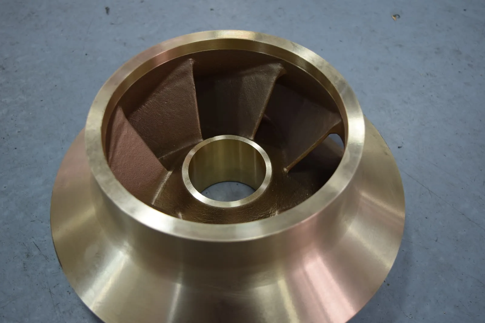 Brass & Copper Alloy cast and machined component supplied by North Cast