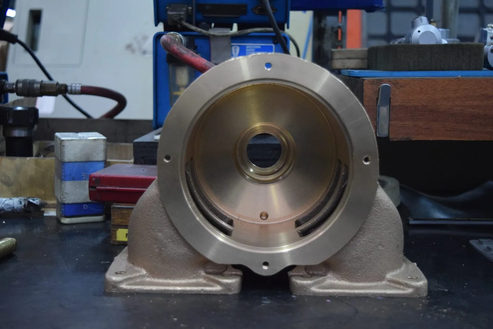 Brass & Copper Alloy cast and machined component supplied by North Cast