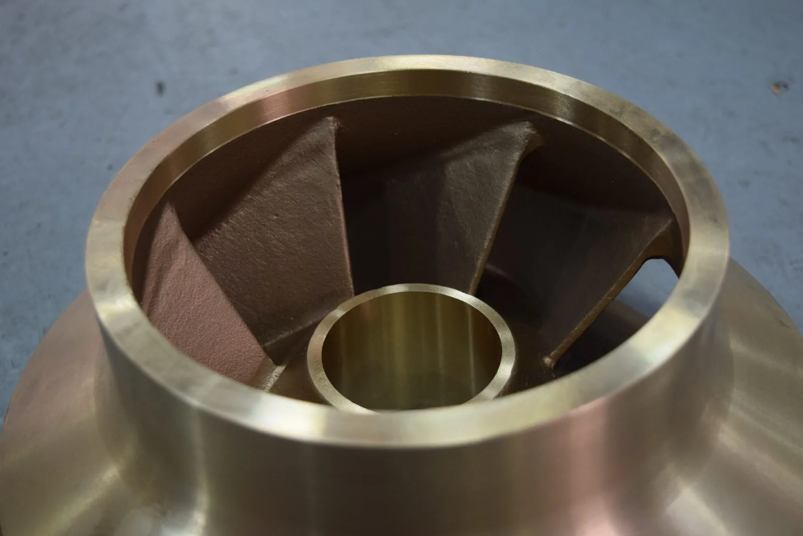 Brass & Copper Alloy cast and machined component supplied by North Cast