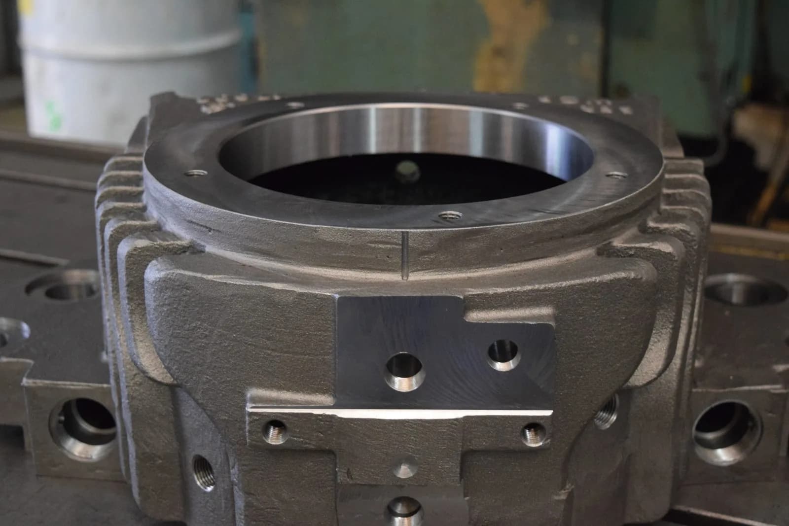Steel cast and machined component supplied by North Cast